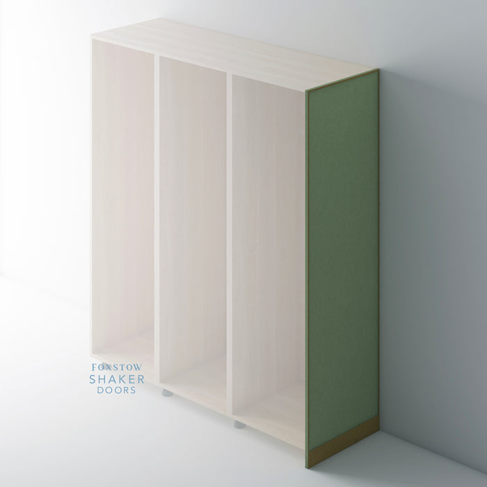 Bare, Super Skinny Shaker End Panel for IKEA METOD - Foxstow