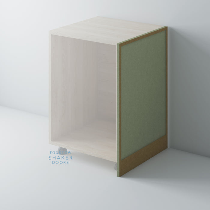 Bare, Shaker Slimline End Panels for IKEA METOD - Foxstow