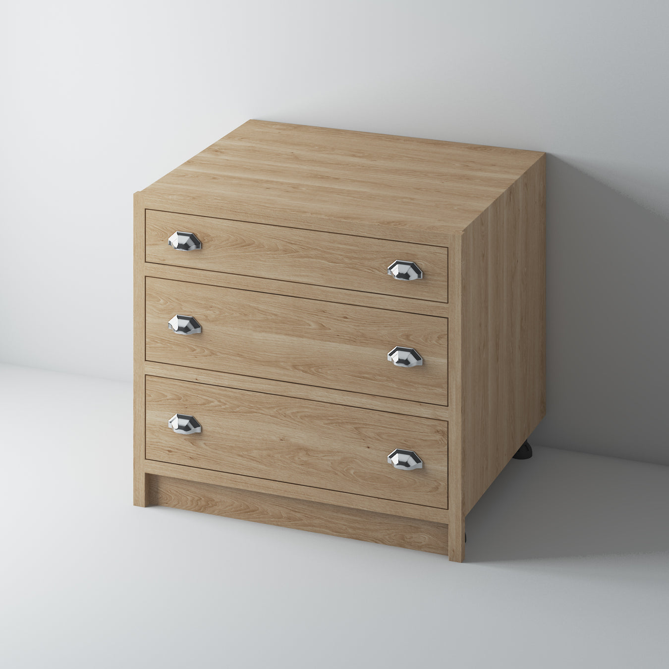 In Frame Oak Cabinets with Oak Doors - Foxstow