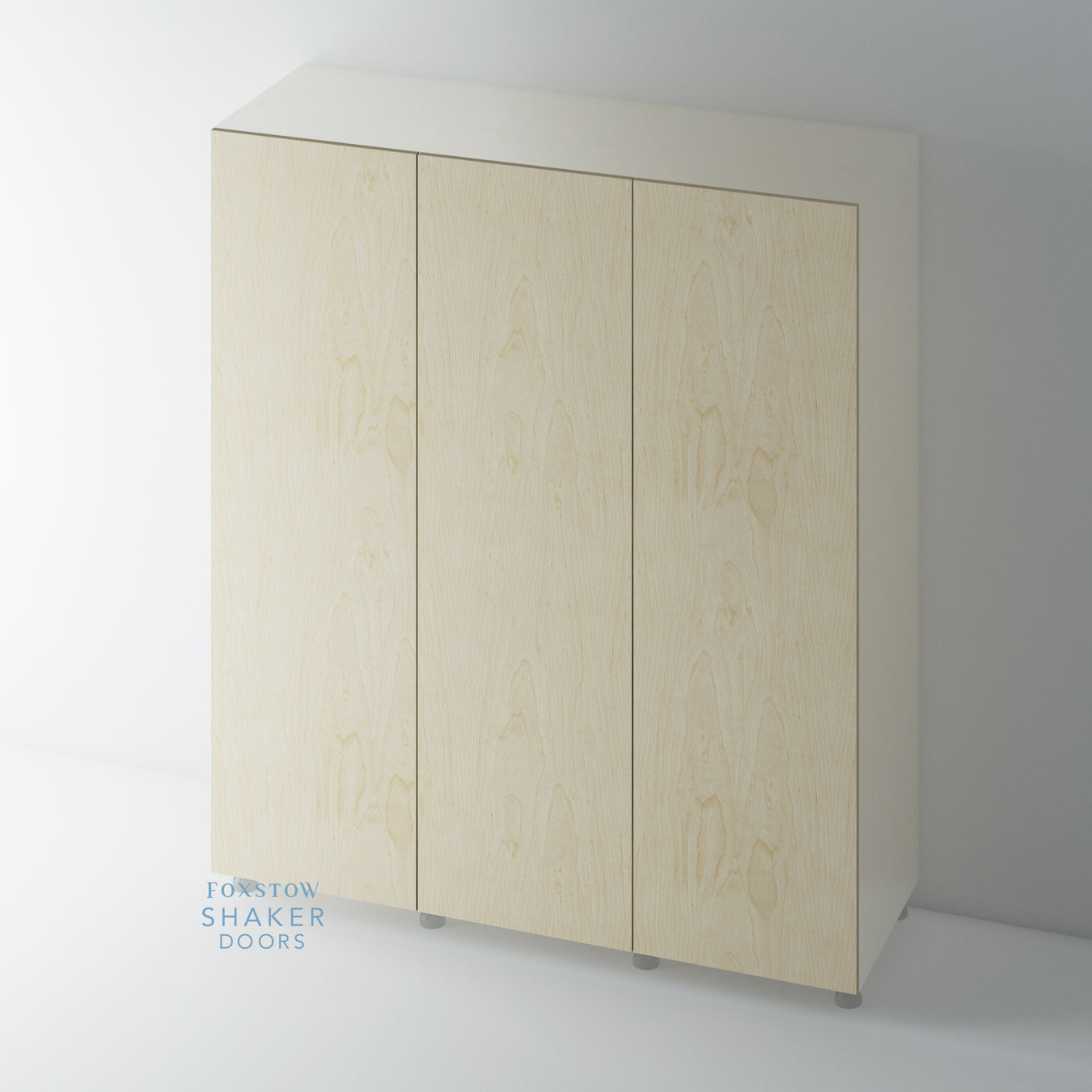 Birch Plywood Flat Wardrobe Doors for IKEA PAX - Foxstow