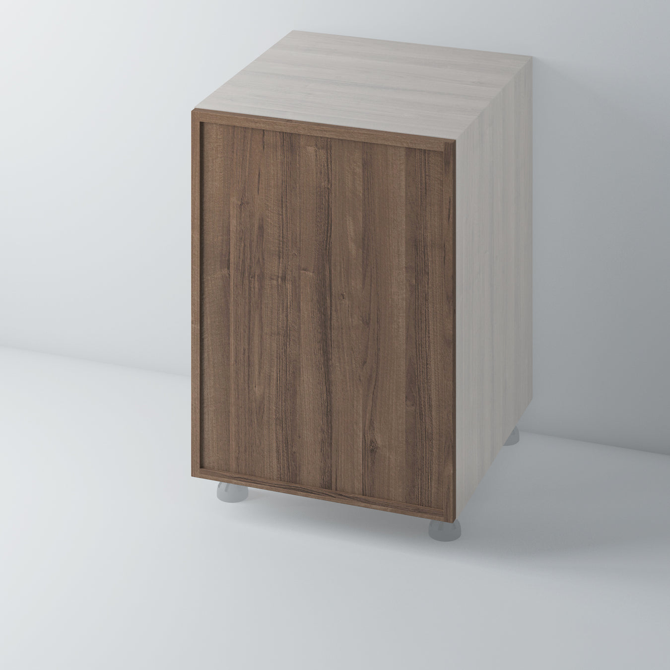 Walnut Slimline Kitchen Doors