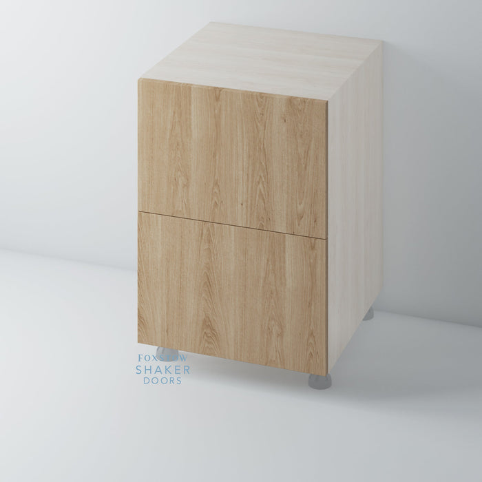 Bare Oak Flat Panel Kitchen Drawer for IKEA METOD - Foxstow