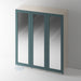 Painted, Mirrored Shaker Wardrobe Door - Foxstow
