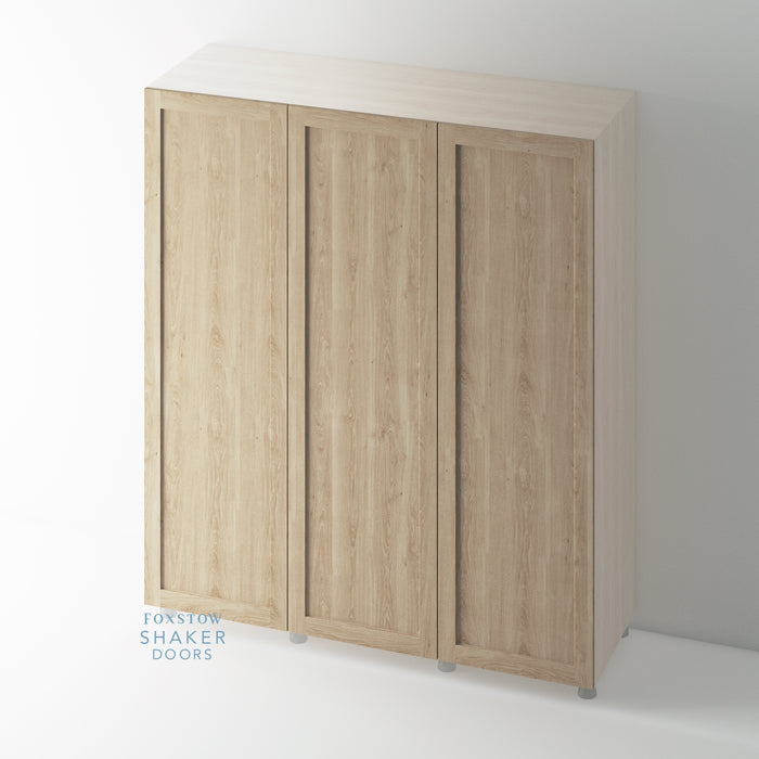 OAK, Shaker Wardrobe Door for IKEA PAX - Foxstow