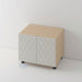 QUINS Pattern Kitchen Door and Hickory Cabinet - Foxstow