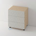 QUINS Pattern Kitchen Door and Blanco Cabinet - Foxstow