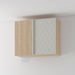 QUINS Pattern Kitchen Door and Blanco Cabinet - Foxstow