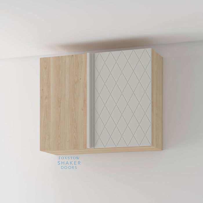 QUINS Pattern Kitchen Door and Siena Cabinet - Foxstow
