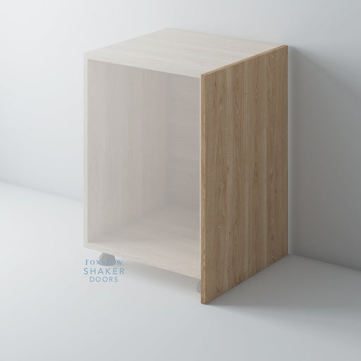 Bare Oak Flat Kitchen End Panel for IKEA METOD - Foxstow