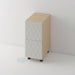 QUINS Pattern Kitchen Door and Blanco Cabinet - Foxstow