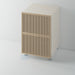 OAK. Reeded Slimline Shaker Drawer Front for HOWDENS - Foxstow