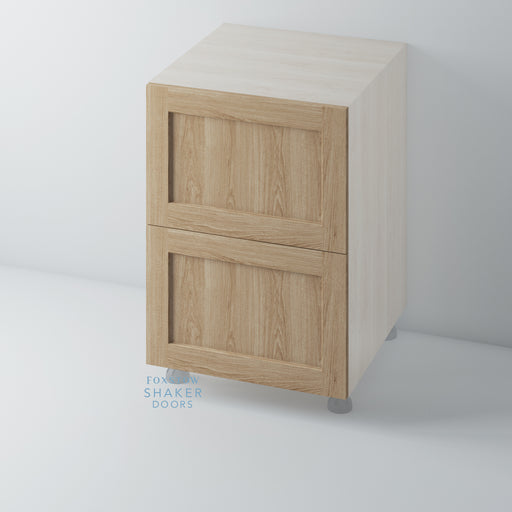 OAK, Shaker Drawer Front for IKEA METOD - Foxstow