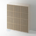 OAK, Shaker Slimline Reeded Wardrobe Doors for IKEA PAX - Foxstow