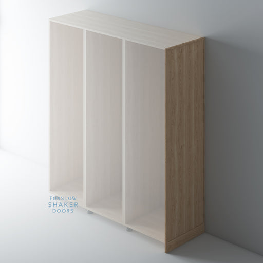 OAK, Shaker Slimline End Panels for IKEA PAX - Foxstow