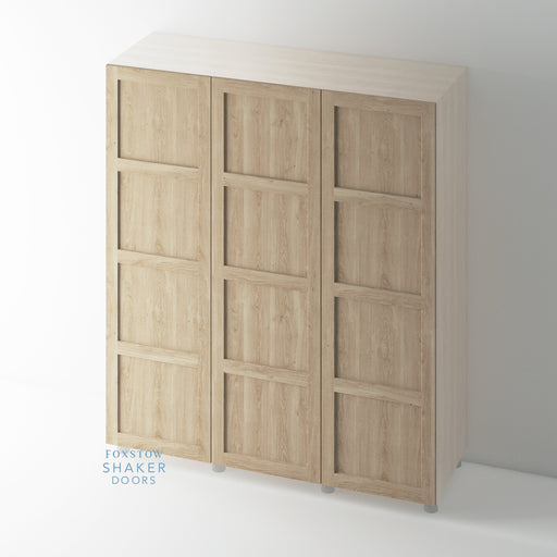 OAK, Shaker Wardrobe Door for IKEA PAX - Foxstow