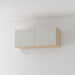 QUINS Pattern Kitchen Door and Blanco Cabinet - Foxstow