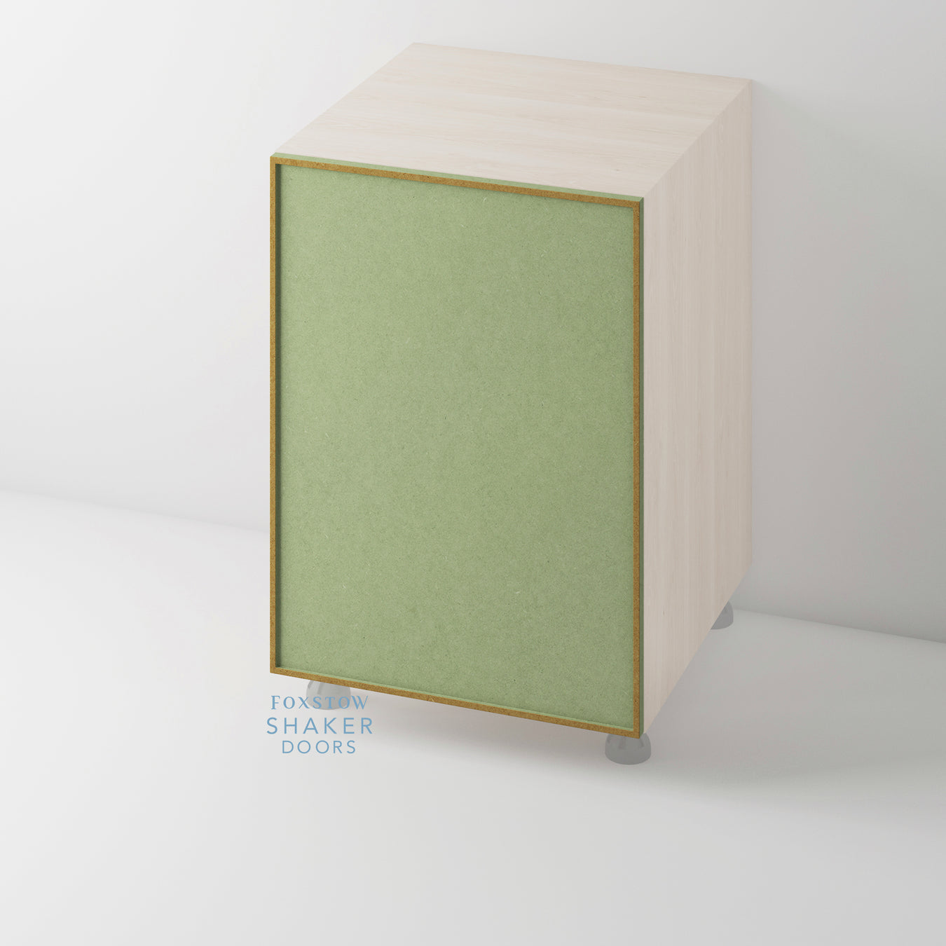 Bare, Super Skinny Shaker Kitchen Door for IKEA METOD - Foxstow