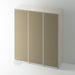Painted, Slimline Shaker Wardrobe Door with RATTAN - Foxstow