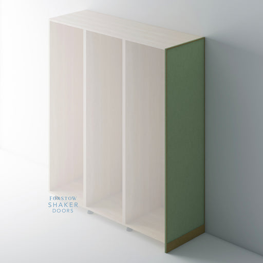 Bare, Super Skinny Shaker End Panel for IKEA METOD - Foxstow