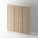 OAK, Shaker Slimline Wardrobe Door for IKEA PAX - Foxstow