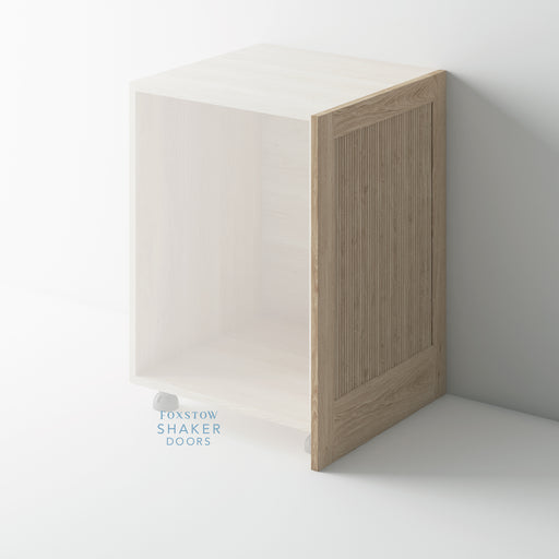 OAK, Reeded Shaker End Panel for HOWDENS - Foxstow