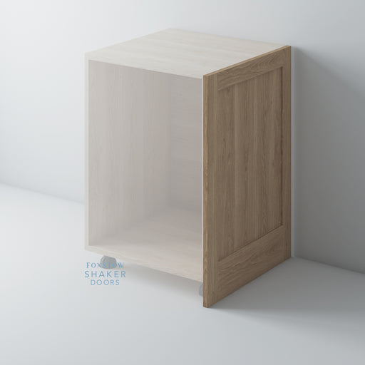 OAK, Shaker End Panel for IKEA METOD - Foxstow