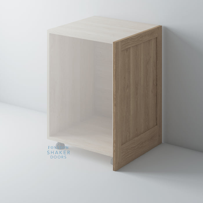 OAK, Shaker End Panel for IKEA METOD - Foxstow
