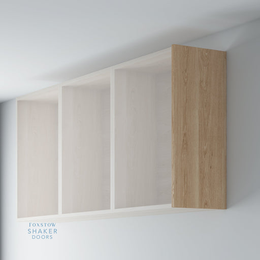 Bare Oak Flat Kitchen End Panel for HOWDENS - Foxstow