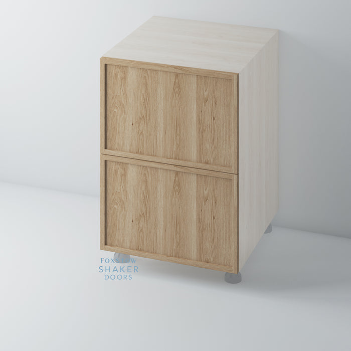 OAK, Shaker Slimline Drawer Front for HOWDENS - Foxstow