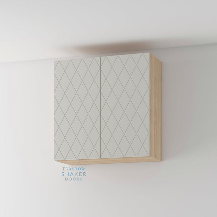 QUINS Pattern Kitchen Door and Siena Cabinet - Foxstow