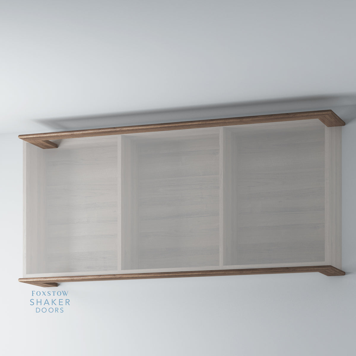 WALNUT, Pelmet & Cornice — Foxstow