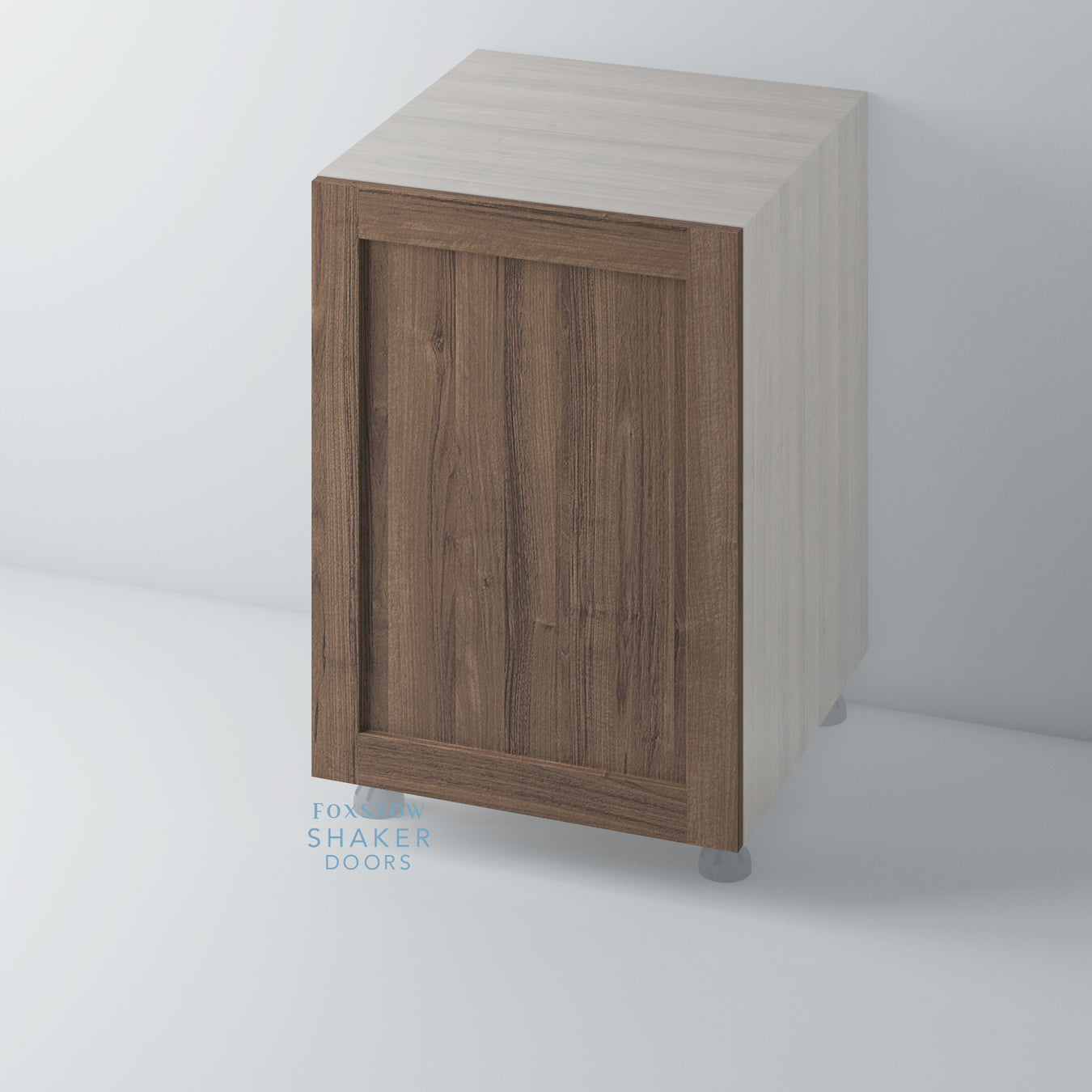 WALNUT, Shaker Kitchen Door - Foxstow