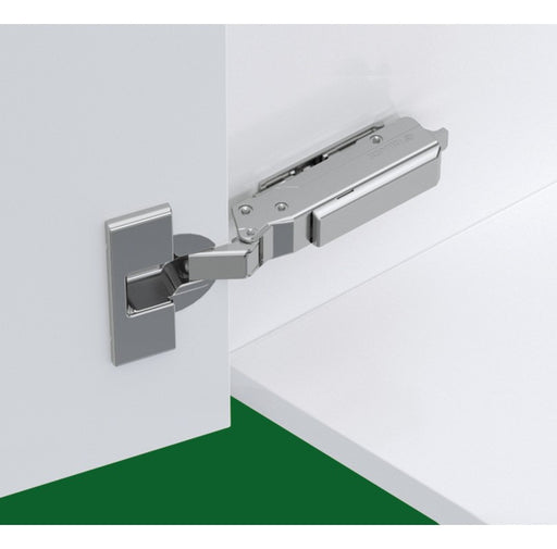 Concealed Cup Hinge, 120° Standard, Full Overlay Mounting, Tiomos with 2mm Cruciform Fixing Plate - Foxstow