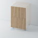 Oak Veneer Flat Grooved Kitchen Drawer for IKEA METOD - Foxstow