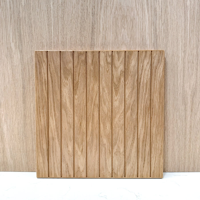 Oak Grooved Sample