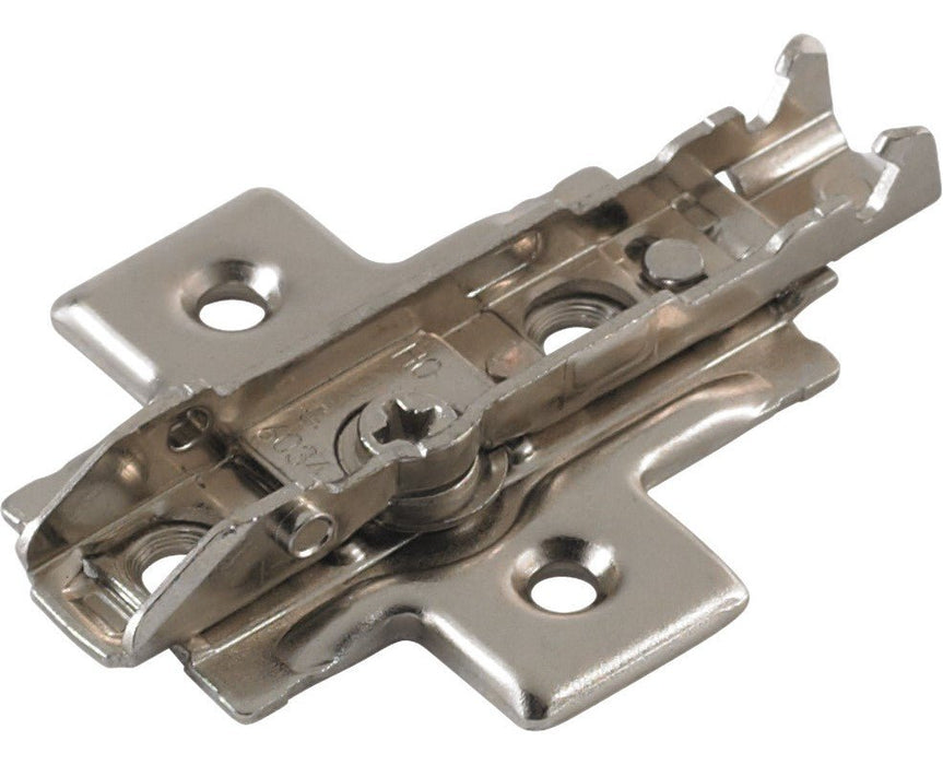 Concealed Cup Hinge, 120° Standard, Full Overlay Mounting, Tiomos with 2mm Cruciform Fixing Plate - Foxstow
