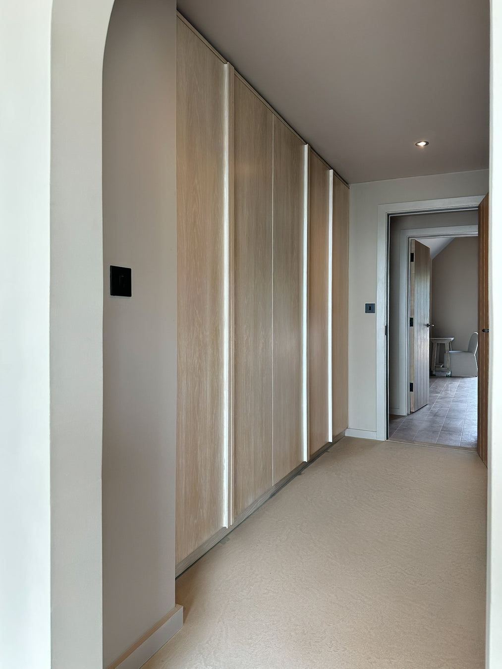 Beach House Wardrobe storage Oak whitewash