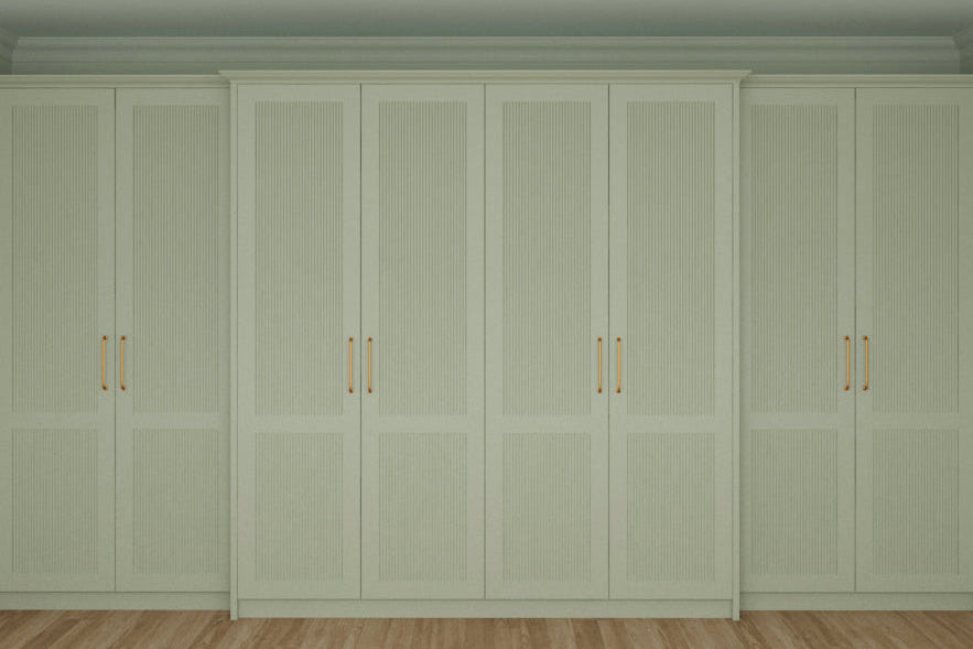 Reeded Shaker Wardrobe