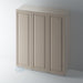 Painted, Raised Panel Shaker Single Panel Wardrobe Door - Foxstow