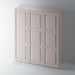 Painted, 3 Panel Raised Panel Shaker Wardrobe Door - Foxstow