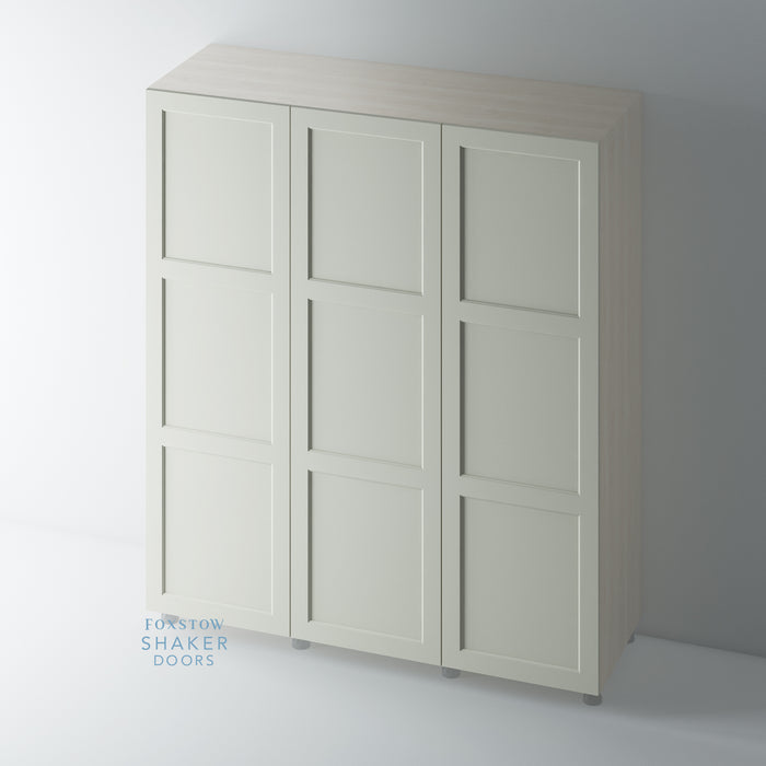 Painted, Shaker with Ovolo Mouldings for IKEA PAX - Foxstow