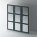 Painted, Mirrored Shaker with Staff Bead Mouldings for IKEA PAX - Foxstow