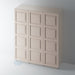 Painted, 4 Panel Stepped Panel Shaker Wardrobe Door - Foxstow
