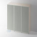 Painted, Slimline Shaker Reeded Wardrobe Door - Foxstow