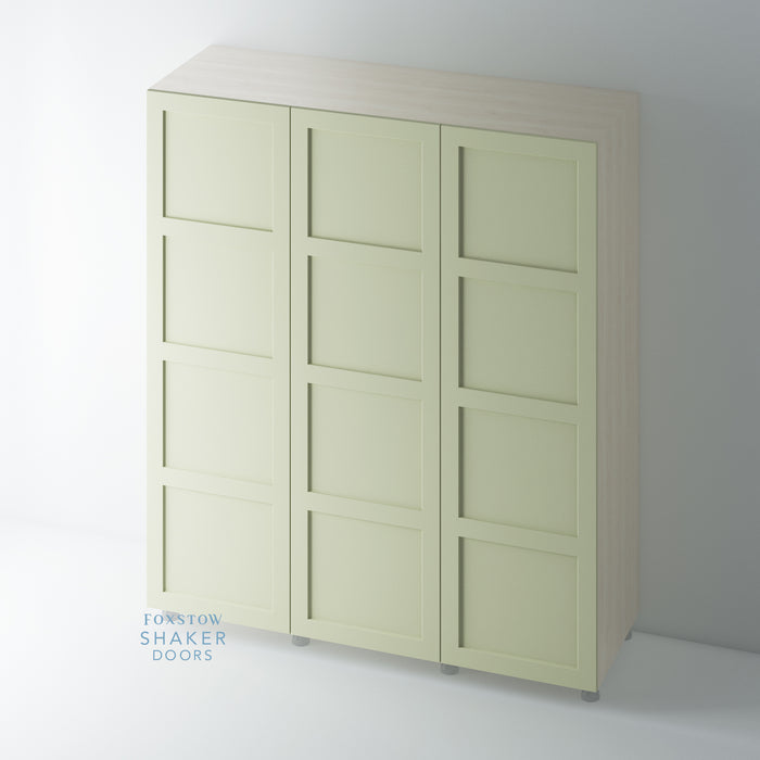 Painted, Shaker Wardrobe Door for IKEA PAX - Foxstow