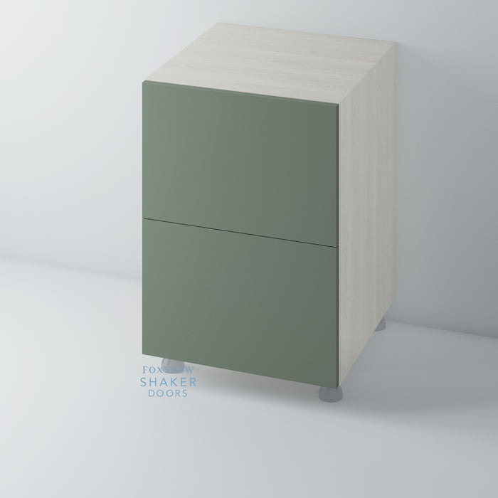 Painted, Flat Panel Kitchen Drawer for HOWDENS - Foxstow
