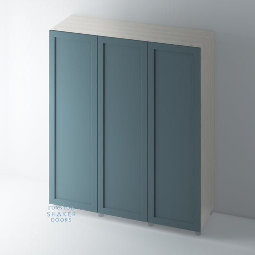 Painted, Single Panel Shaker Wardrobe Door - Foxstow