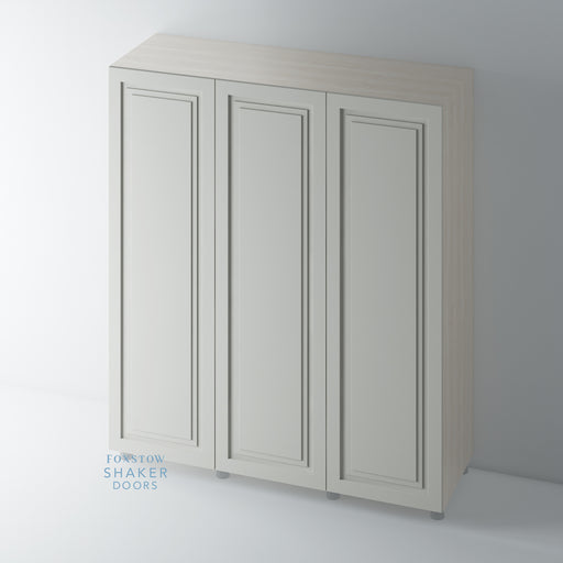 Painted, Shaker Stepped Panel Wardrobe Door for IKEA PAX - Foxstow