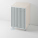 Painted, Slimline Reeded Shaker Cupboard Door for HOWDENS - Foxstow