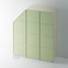 Painted, Slimline Shaker 4 Panel Angled Door - Foxstow